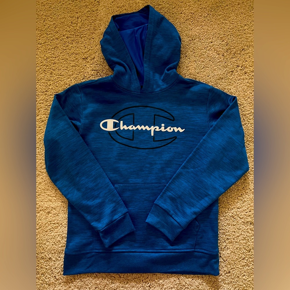 Champion Blue Pullover Hoodie